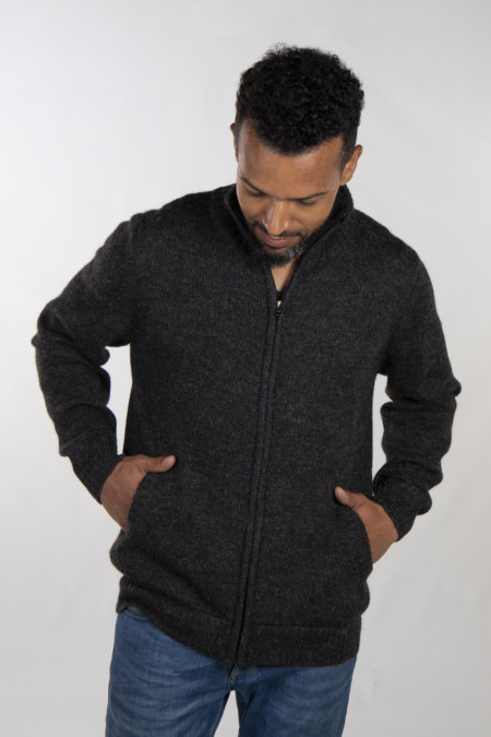 Mens Justin Full Zip Sweater 2