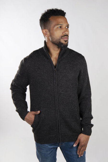 Mens Justin Full Zip Sweater