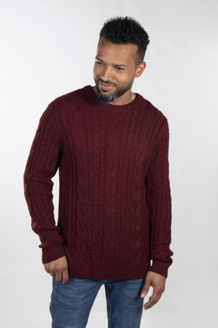 Adam sweater red